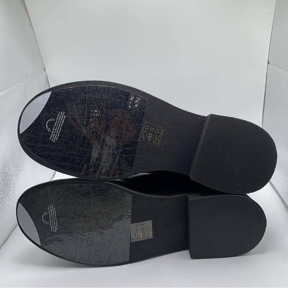 NIB Free People Isla Moto Boot Women's size 9 ankle combat buckle platform black - Picture 12 of 12